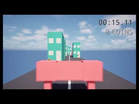 Endless Runner Showcase - Unreal Engine Blueprints Project
