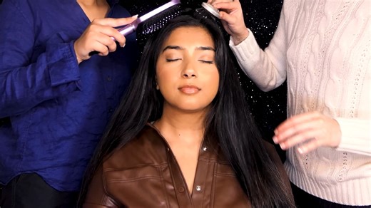 16K views · 331 reactions | ASMR | Twice the Pampering, Double the Relaxation  #asmrhairplay #asmrwhispering #asmrwhispers #asmrscratching #asmrreels #asmrvideo #softwhispers #asmrcommunity #asmrtist #relaxing #asmr #sleepaid #asmrtingles #tingles #whispers #beautifulwoman #hairbrushing #hair #relaxingvideo #longhair #beautifulhair | ASMR Psychetruth | Facebook