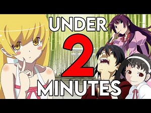 Monogatari Series Watch Order In UNDER 2 MINUTES! (2021)