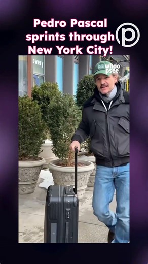 Forget Ubers: Pedro Pascal's New York City dash is PURE drama! 💨 #PedroPascal