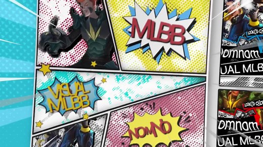 Comic Style Claude MLBB Skin Ideas