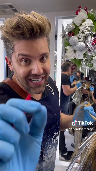 Corrección de Color de Cabello en Gabriel Samra