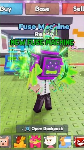 NEW FUSE MACHINE in Be a Lucky Block #brainrot #roblox #stealabrainrot
