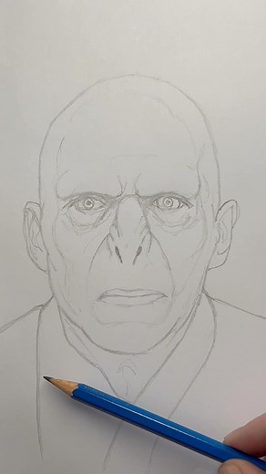 10K views · 99 reactions | How to draw Voldemort. | Mark Liam Smith | Facebook