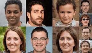 StyleGAN2: улучшенная нейросеть для генерации лиц людей