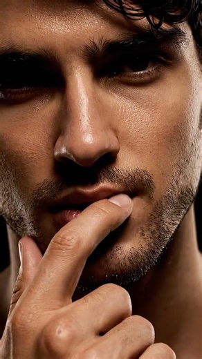 Male Beauty Aesthetic: The Trace of a Finger