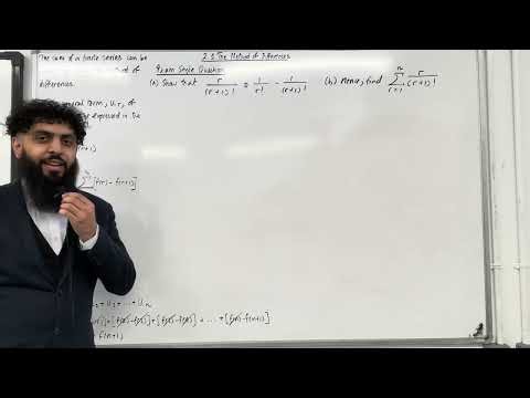 Edexcel A Level Further Maths: 2.1 The Method of Differences (Series)