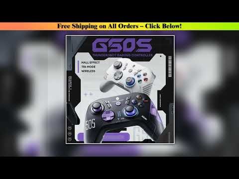 THUNDEROBOT G50S Wireless Gaming Controller Hall Effect Joystick Triggers Gamepad 1000Hz Polling