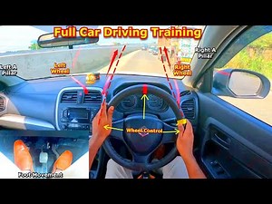 The SECRET to Easy Car Driving (Training Guide for Beginners) !!