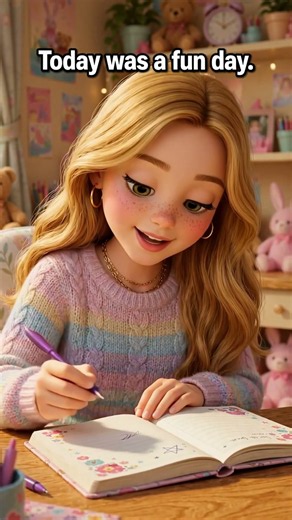 Learn English with Emma: Write Diary 💬