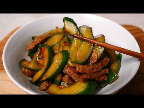 How to cook cucumbers keep them fresh and crunchy❓❓ :: Delicious food