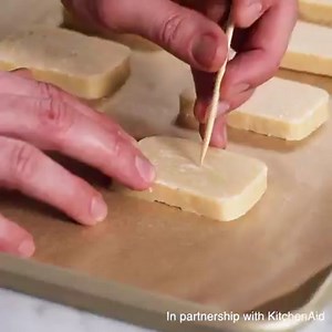 Cozy up with my delicious Shortbread Cookie recipe this winter! ❄️🍪Paired with some hot chocolate or a cup of coffee, these cookies are beyond easy and TOTALLY foolproof with the @KitchenAidUSA Sifter Scale Attachment. Hands-free sifting and precise measurements every time!😍 Recipe up on the blog! 👉Link in bio👈#ad #MarksofMaking | Preppy Kitchen