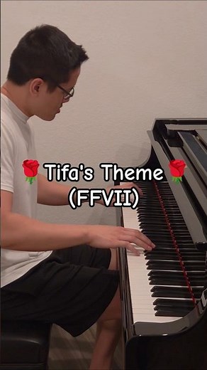 Tifa's Theme - Final Fantasy VII 🎹🌹(Piano Cover)