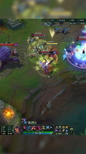 Shaco vs Aphelios #leagueoflegends