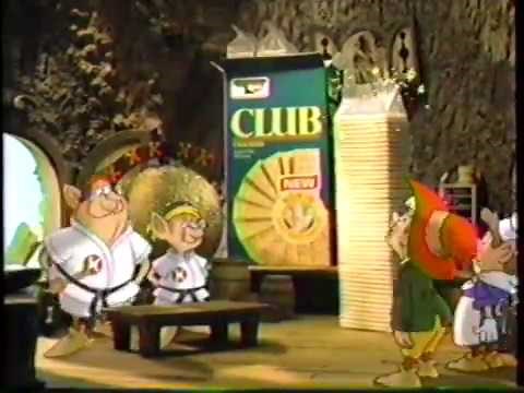 1992 Keebler Club Crackers TV Commercial