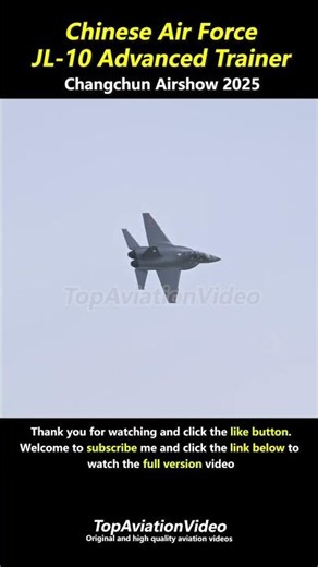 PLA Air Force JL-10 Falcon advanced trainer aircraft @ Changchun Airshow 2025