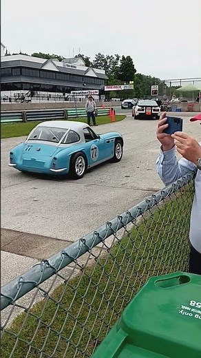 Group 6 Classic Trans Am cars entering Road America #gt350r #racing