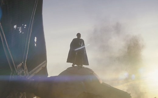 黑色光剑Darksaber(暗剑)亮相曼达洛人第一季大结局｜The Mandalorian Finale DARKSABER Scene