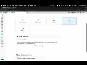 How to Launch Pluto Notebooks for Julia Programming in CoCalc