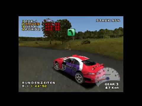V-Rally 2 Championship Edition (PS1) Gameplay