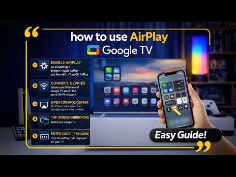 Google TV won't do AirPlay? Try this instead!