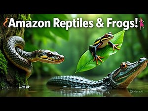 Reptiles & Amphibians of the Amazon 🐍🐸🌳
