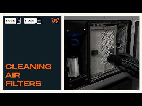 How to Clean the Intake and Exhaust Filters | Fuse 1+ Maintenance