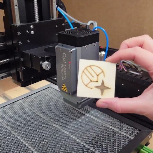 Quick Logo | Opt Lasers | PLH3D-XT8 45W Laser #shorts