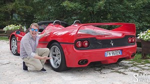 Driving my favourite car, with a Tubi exhaust! What do you think of the Ferrari F50? | Shmee150
