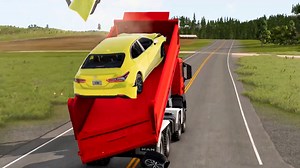 Cars vs Unfinished Roads - BeamNG.Drive | Drive Gameplay