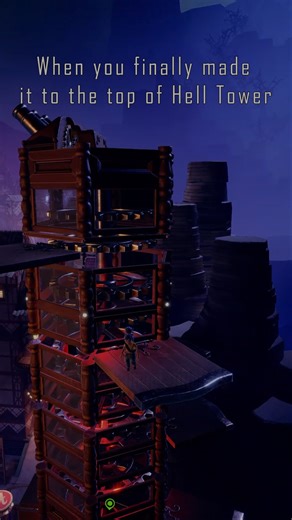 Hell Tower is impossible 😭 | #ittakestwo #gamingshorts #gaming #games #shorts