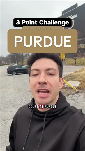 3 Point Shot Challenge at Purdue University
