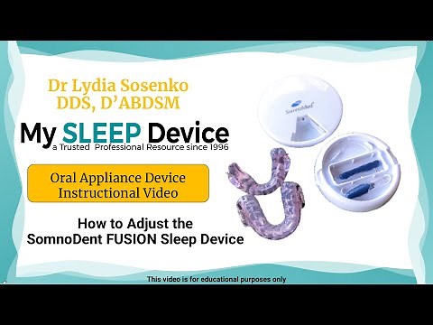 How to Adjust the SomnoMed FUSION Sleep Device