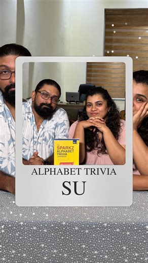 SPArkz by Shijo Parakadan on Instagram: "All answers start with the letters SU @shijoparakadan @merryparakadan #vocabulary #games #sparkz #trivia"