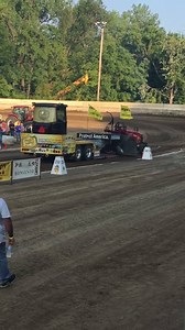6000# Super Stock winning pass @ Highland, IL - Todd Maedge / Monkey Mayhem | ITPA Illinois Tractor Pulling Association