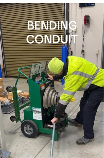 Programmable Electric Conduit Bender for Pipework