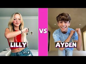 Lilly Ketchman Vs Ayden Mekus TikTok Dances Compilation
