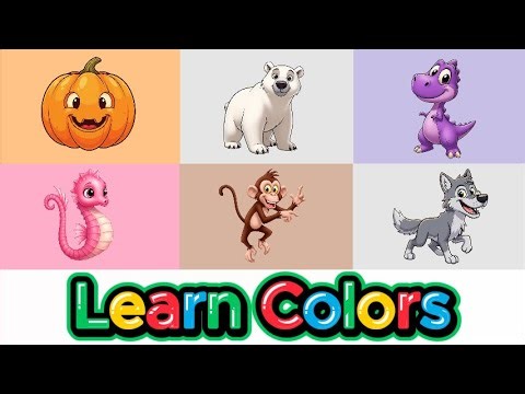 Learn Colors for Kids! 🌈 Learning Colors Made Easy!