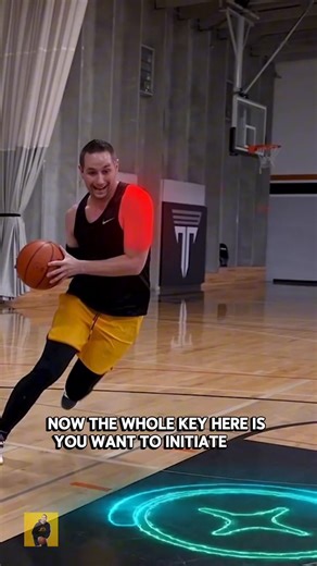 Getting bumped at the rim? Use it to your advantage. The Bump Fade creates separation through contact so you can finish even with a defender on you. First of 3 tips on finishing through traffic. | Shot Mechanics Basketball