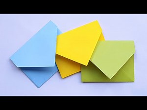 Easy Paper Envelope Making Tutorial | Make Your Own Envelopes | Envelope For Gift Cards