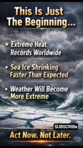 Melting Arctic = Rising Danger 🌍