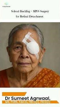 Scleral Buckling + MIVS for Retinal Detachment | Complete Surgical Insight by Dr. Sumeet