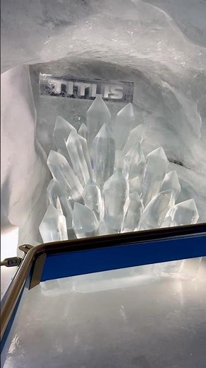 Exploring Titlis Glacier Cave #titlisglaciercave #glaciercave #mounttitlis #swissalps #swissmountain