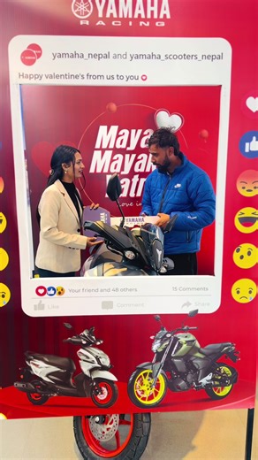 #mayasangamayakoyatra #yamahadakshindhoka #valleyroadmotors @Sanjita chaulagain🇳🇵 @Mrs Rinkale❤👑 @Er Rajesh Gupta @username_error #9851336751 #rayzrsrhybrid