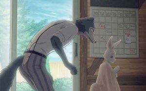 在禁止食肉的世界，兔子也能勾引大灰狼，跨物种恋爱比比皆是《BEASTARS》