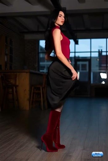 Seductive Heels & Stockings: Alluring Fashion Showcase