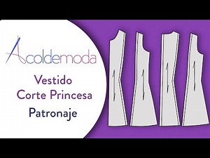 Pattern for a CHILDREN'S PRINCESS CUT DRESS - DIY