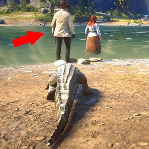 949K views · 2.4K reactions | Big Crocodile Attacks a Couple RDR 2 #RDR2 #AmaZing #gaming | OMOGaming | Facebook