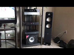 Polk audio signature series S55 speakers