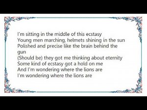 Bruce Cockburn - Wondering Where the Lions Are Lyrics